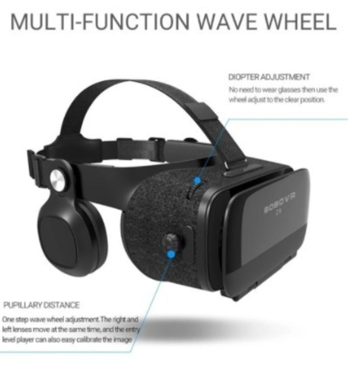 Dragon VR Gaming 3D Stereo Headset with Bluetooth Gaming Controller