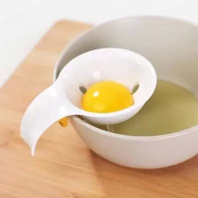 Egg White Yolk Separator Household Egg Divider Eggs Yolk Filter Egg Tools Egg Splitter Cooking Gadget Kitchen Accessories Cocina